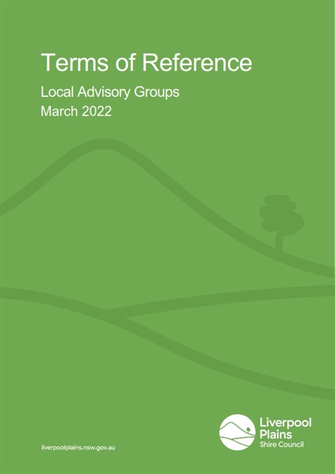 Local Advisory Group Terms of Reference
